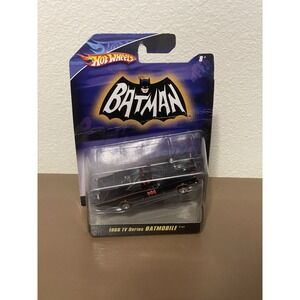 Hot Wheels 1966 TV Series Batmobile Batman 1:50 Black New 2007 M7097
